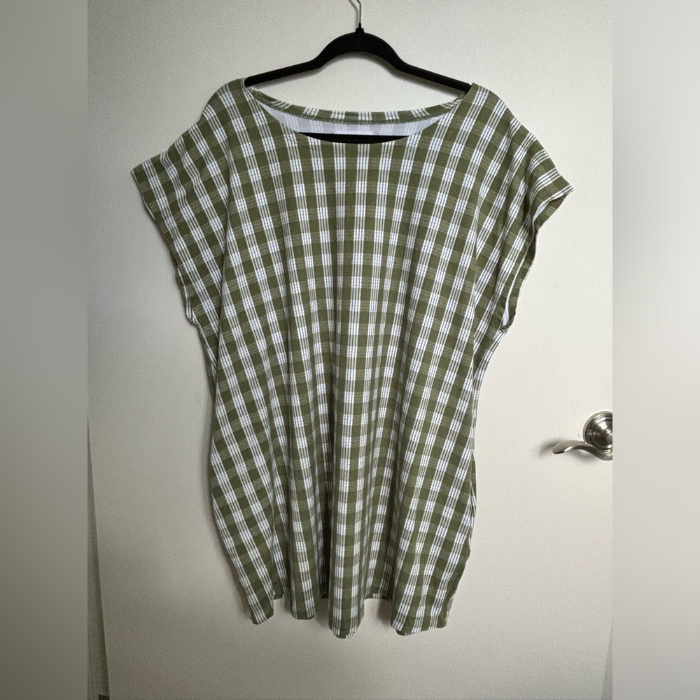 ki•ele Green Palaka Dress